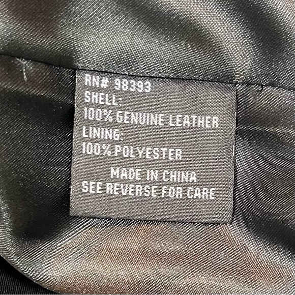 Vintage Pamela McCoy Black Leather Jacket - Picture 7 of 10